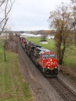 CN 3175 leads A447 north toward Fond Du Lac